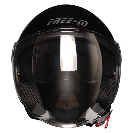 FREEM FR-612 BLACK YARIM KASK