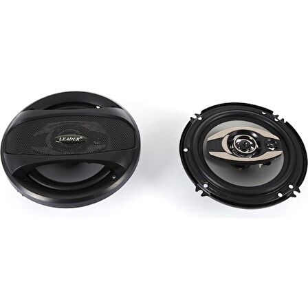 Leader LD-210 Yuvarlak Tip 16 cm 3 Yollu 300W Coaxial Oto Hoparlör