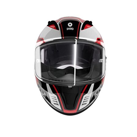 Shiro SH-605 Sv Shadow Road Rider Full Face Motosiklet Kaskı Iridium Vizörlü