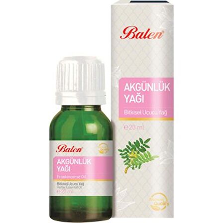 Balen Akgünlük (Sığla) Yağı 20 ml (%100 Saf Uçucu Yağ)