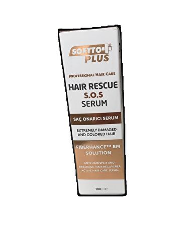 SOFTTO PLUS HAIR RESCUE SAÇ ONARICI SERUM 100 ml