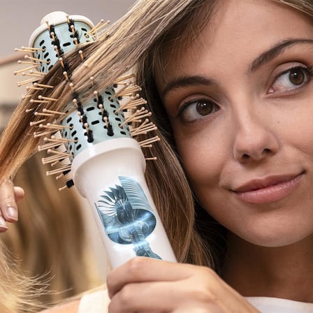 Ceramiccare Allin1 Saç Kurutma Fırçası | Şekillendirici Sıcak Hava Fırçası