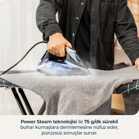 Ironhero 3200 Double Steam I-Pump Buharlı Ütü Çift Buhar Güçlü Kırışık Giderici Hızlı Isınan