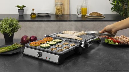 Cecotec Rock'nGrill Multi 2400 UltraRapid 2400W 180° Açılır Çok Amaçlı Elektrikli Izgara Tost Makinesi