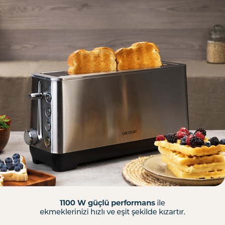 Bigtoast Extra Ekmek Kızartma Makinesi Geniş Hazneli Hızlı Tost Makinesi