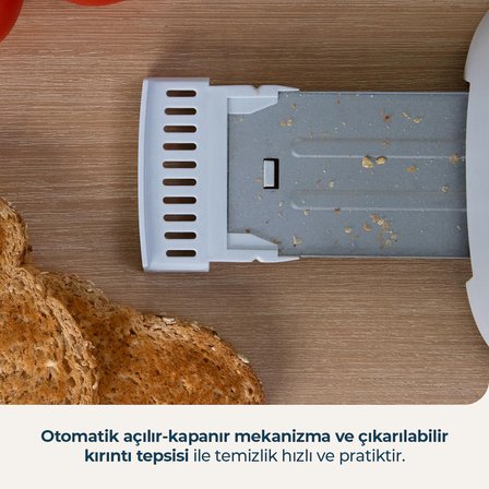 Cecotec Toast Taste 9000 Double White Ekmek Kızartma Makinesi Beyaz 980W