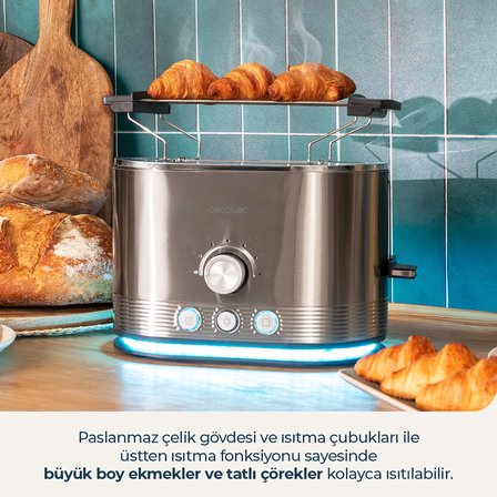 Shine Toast Double Ekmek Kızartma Makinesi Çift Bölmeli Hızlı Ekmek Tost Makinesi