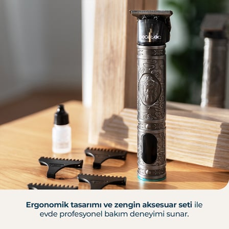 Precisioncare Samurai Kablosuz Saç Sakal Tıraş Makinesi | Şarjlı Tıraş Makinesi