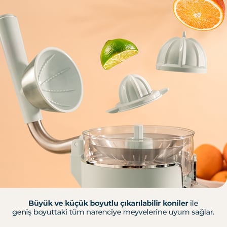 Xqueeze Retrojuice 1000 Blue Elektrikli Narenciye Sıkacağı | Retro Tasarım
