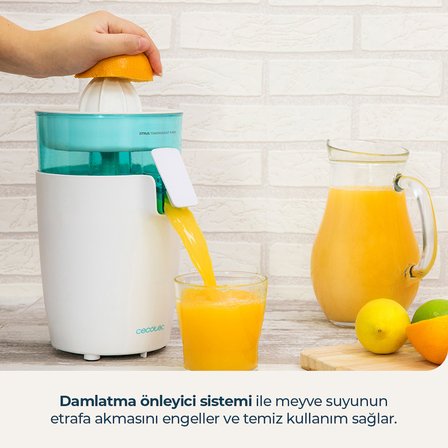 Zitrus Toweradjust Easy 800 White Elektrikli Narenciye Sıkacağı | Kolay Temizlik