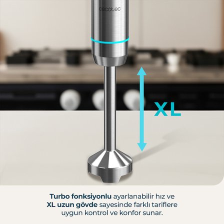 Power Neutron 1100Max El Blender Seti 1100W | Turbo, Doğrayıcı, Çırpıcı