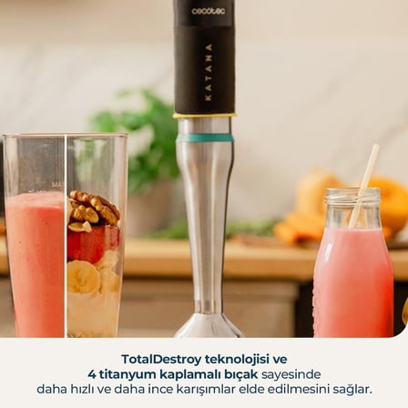 Catana 15 Totaldestroy Jar B El Blender - Güçlü Motor, Çok Amaçlı, Ergonomik Tasarım
