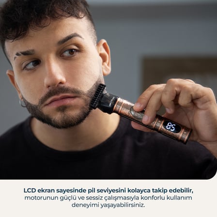 Precisioncare Warrior Kablosuz Saç Sakal Tıraş Makinesi | Erkek Bakım Makinesi