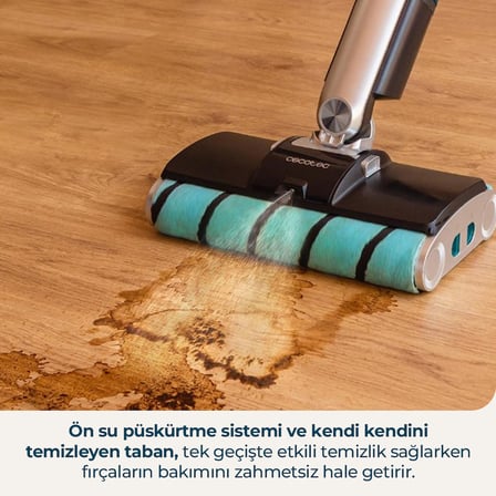 Freego Wash Twice Spray Kablosuz Elektrikli Mop Çift Sprey Güçlü Temizlik Hafif Tasarım