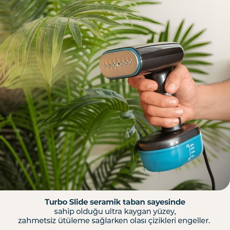 Ironhero 1800 Force Dikey Buharlı Ütü Güçlü Kırışık Giderici Hızlı Isınan Steam Iron