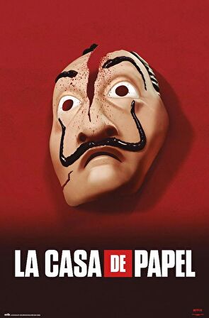 LA CASA DE PAPEL MASK MAXI POSTER