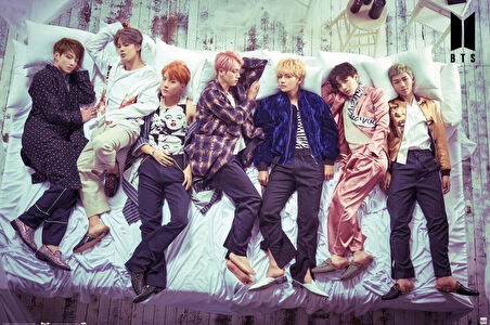 BTS BED MAXI POSTER (İTHAL)