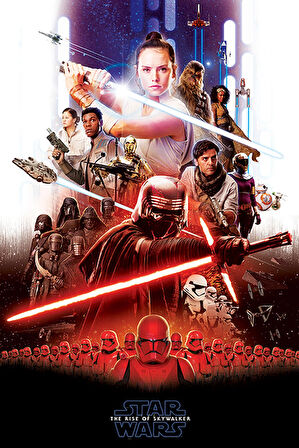 STAR WARS EPISODE 9 THE RISE OF SKYWALKER MAXI POSTER (İTHAL)