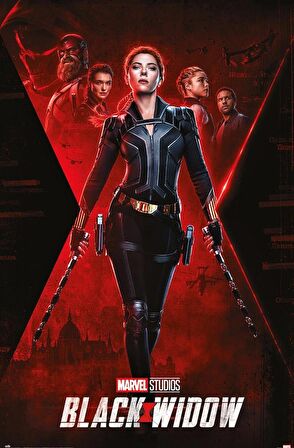 MARVEL BLACK WIDOW  MAXI POSTER (İTHAL)