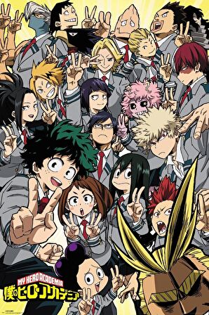 MY HERO ACADEMIA SCHOOL MAXI POSTER (İTHAL)