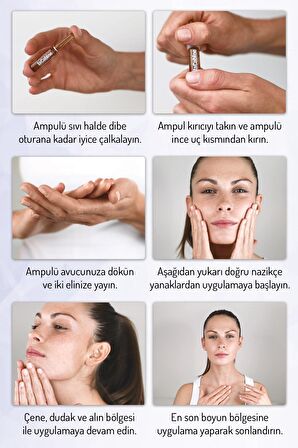 LaCabine 1 Adet Boyun & Dekolte Bölgesi Bakım Ampul Sarkma Giderici Sıkılaştırıcı Dermaroller Dermapen Serum