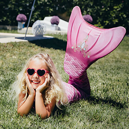 Kuaki Mermaids Deniz Kızı 4'lü Takım Bikini Kostüm Seti Princess