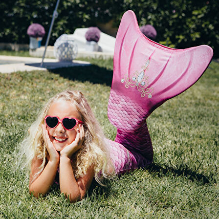Kuaki Mermaids Deniz Kızı 2'li Takım Bikini Kostüm Seti Princess