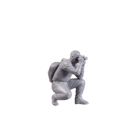 AK 35015 1/35 Farklı Dönemlere ait 4 Fotoğrafcı, Plastik Figür Model Kiti