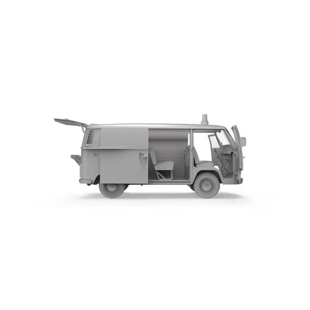AK Interactive AK35024 1967 T2 VW Van Maket Araba 1/35 Ölçek