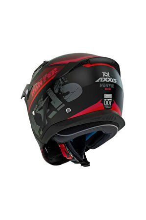 AXXIS HUNTER SV BLOCK B5 - MATT FLUOR RED/S