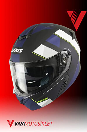 AXXIS STORM SV DIAMOND A7 - MATT BLUE/S