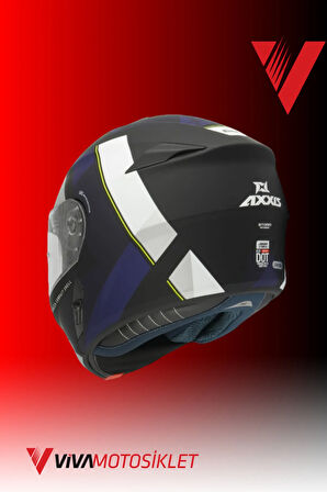 AXXIS STORM SV DIAMOND A7 - MATT BLUE/L