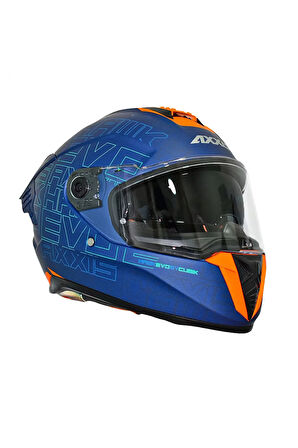 AXXIS HAWK SV EVO CUBIK C7 - MATT BLUE/XL