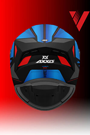 AXXIS DRAKEN S GEAR E7 - MATT BLUE/XXL