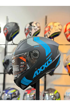 AXXIS DRAKEN S SLIDE B7 - MATT FLUOR BLUE/S