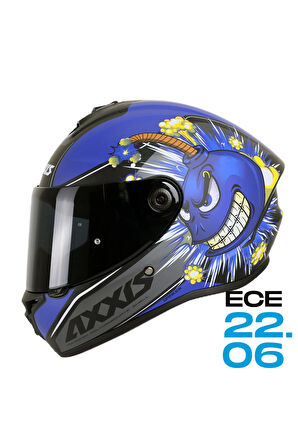 AXXIS DRAKEN S BOMBS B7 - MATT BLUE/M