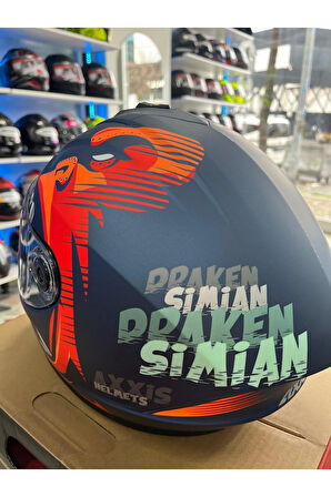 AXXIS DRAKEN S SIMIAN B6 - MATT GREEN/XL