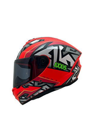 AXXIS DRAKEN S JOLLY C5 - MATT RED/S