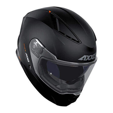 AXXIS PANTHER A1  MAT SİYAH KAPALI KASK