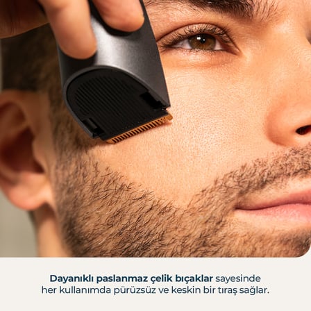 Precisioncare Barber Kablosuz Sakal Tıraş Makinesi | Şarjlı,Hassas Ve Sıfır Kesim