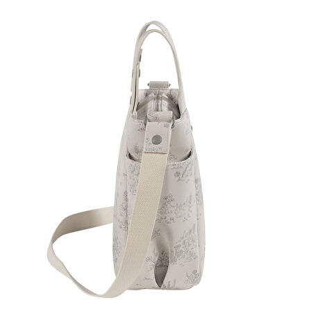 Pasito A Pasito Toile de Jouy Crossbody Bebek Bakım Çantası Cream