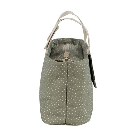 Walking Mum Poppy Bebek Arabası Puantiyeli Organizer Çanta Moss