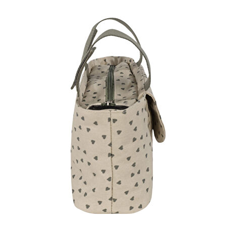 Walking Mum Poppy Bebek Arabası Kalpli Organizer Çanta Moss