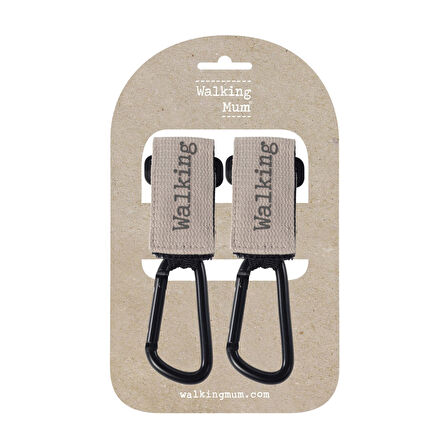 Walking Mum Ganchos Bebek Arabası Kancası Apricot