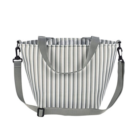 Walking Mum Bolsa Comiditas Çizgi Desenli Termos Çanta