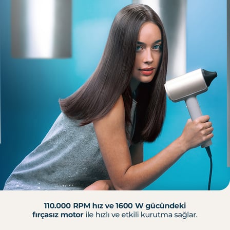 Dryglam Nano Plasma Champagne Saç Kurutma Makinesi Fön | İyonik Profesyonel