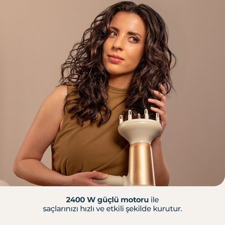 Ionicare Power Go Heaven Champagne Saç Kurutma Makinesi Fön | İyonik Profesyonel
