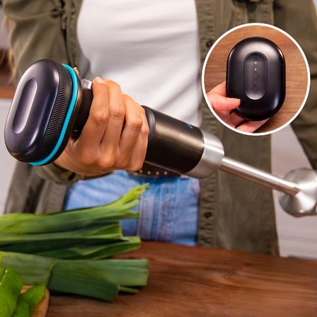 Blendgo Hand Şarjlı El Blender Seti Çok Fonksiyonlu Mutfak Blender Seti