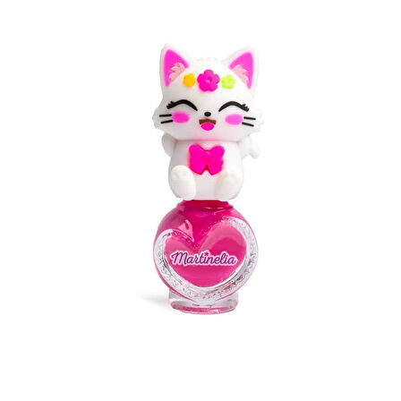 Martinelia Friendly Animals Kız Çocuk Su Bazlı Oje 5 ml Fuşya 44107