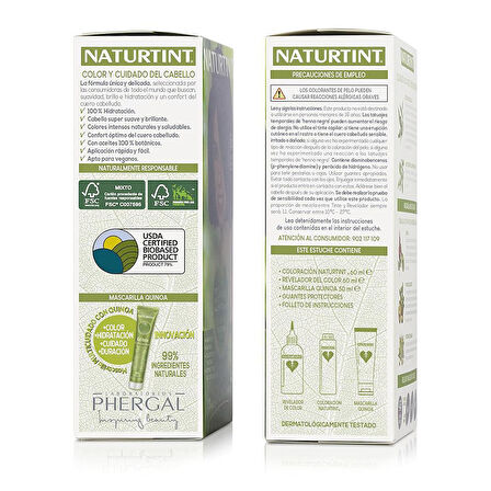 Naturtint 2.1 Mavi Siyah Doğal Saç Boyası 170ML